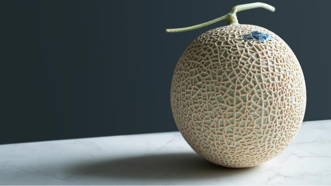 Highest quality Japanese muskmelon : Crown Melon