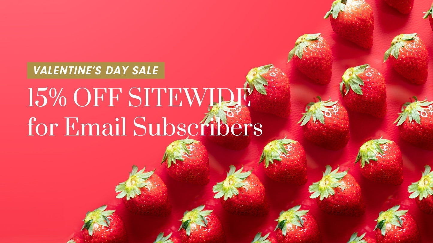 This Valentine's Day, we're showing love to our newsletter subscribers!