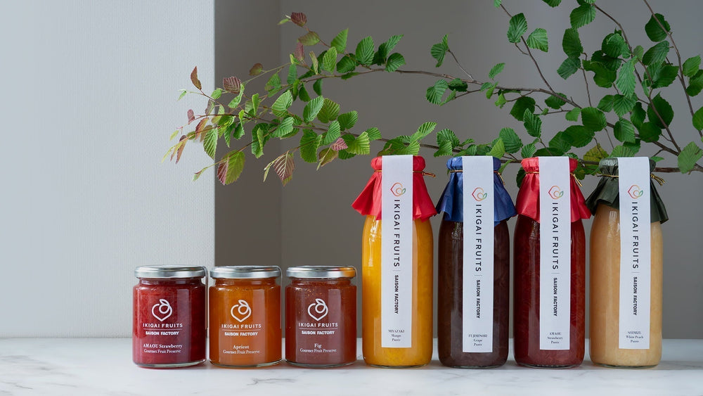 Japanese Gourmet Preserves & Purées: Our Newest Artisanal Fruit Items