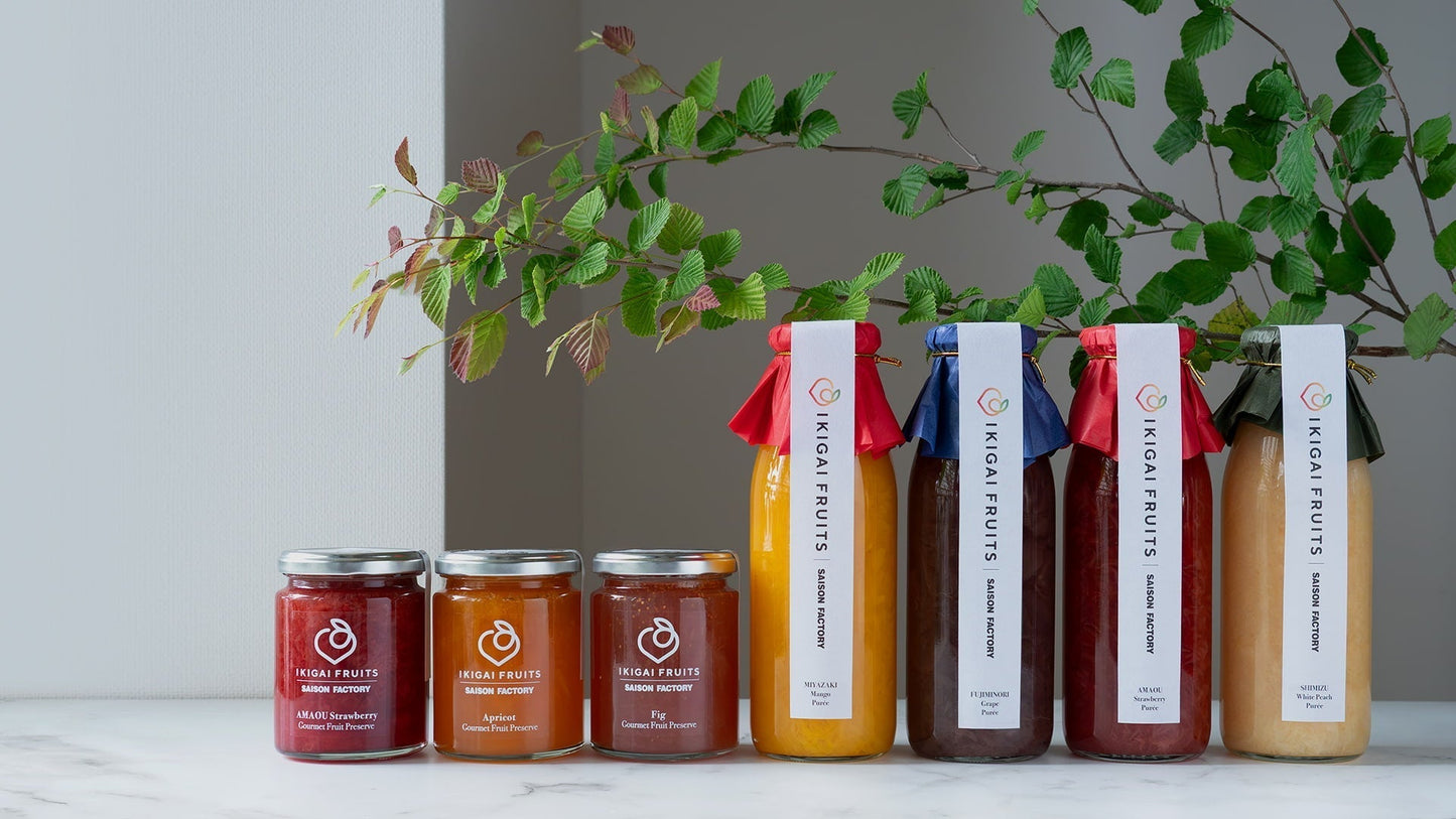 Japanese Gourmet Preserves & Purées: Our Newest Artisanal Fruit Items