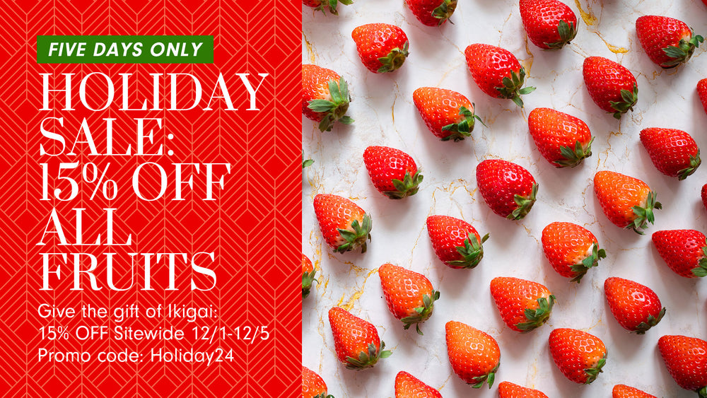 15% OFF Luxury Japanese Fruits! Your Gourmet Holiday Gift Guide to Ikigai Fruits