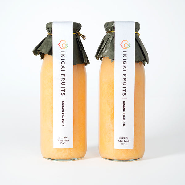 SHIMIZU White Peach (Gourmet Fruit Puree) – ikigaifruits.com